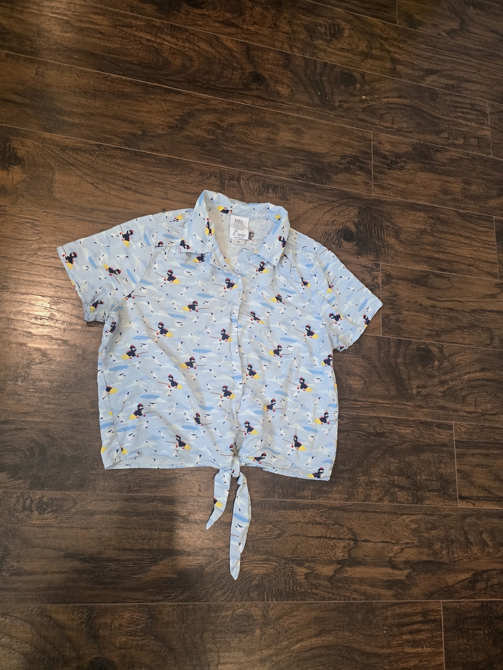 Her Universe | Studio Ghibli Kiki's Delivery Service Tie-front Blouse Large